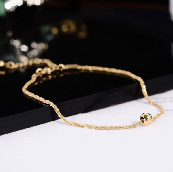 1164 Gold Plated Anklet - Image 3