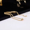 1164 Gold Plated Anklet