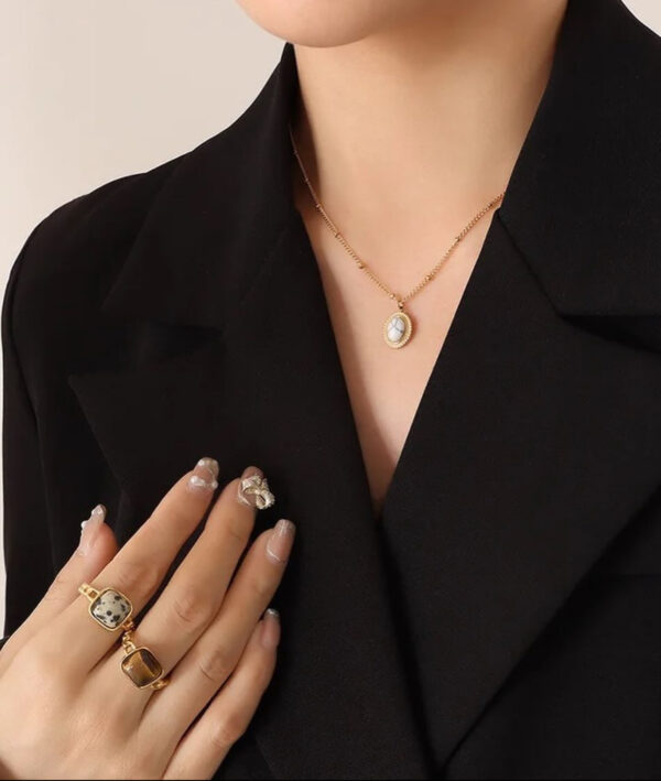 1162 Gold Plated Necklace - Image 3