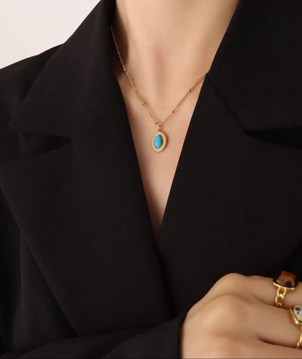 1162 Gold Plated Necklace - Image 4