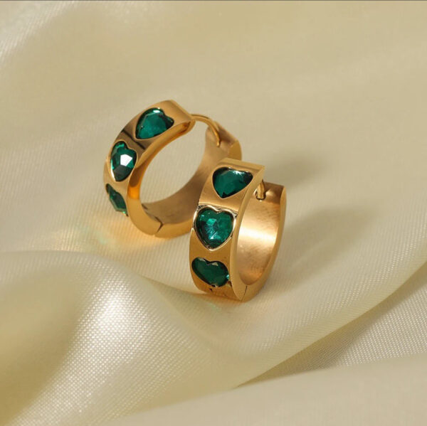 1159 Gold Plated Earrings - Image 8