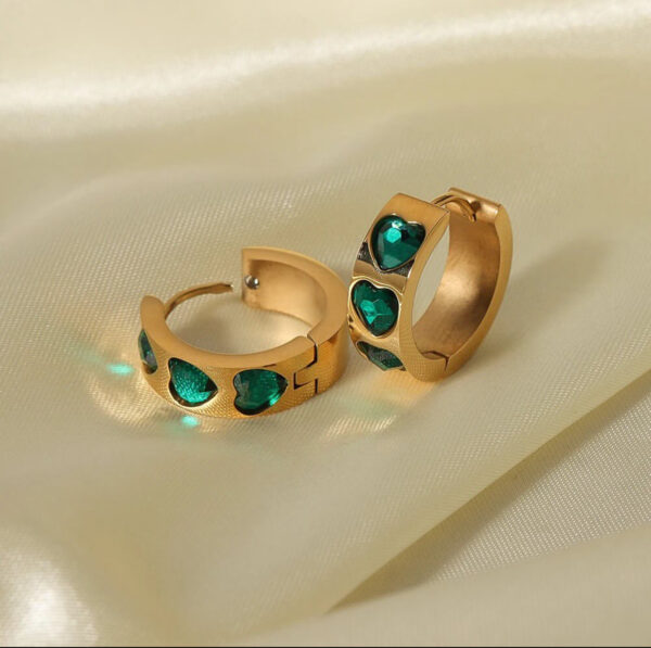 1159 Gold Plated Earrings - Image 9