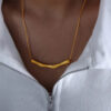 1158 Gold Plated Necklace