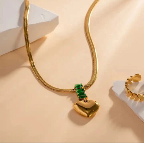 1157 Gold Plated Necklace - Image 3