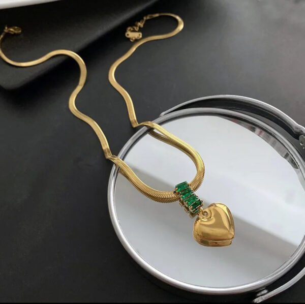 1157 Gold Plated Necklace - Image 4