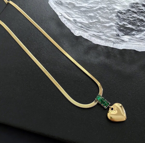 1157 Gold Plated Necklace - Image 5