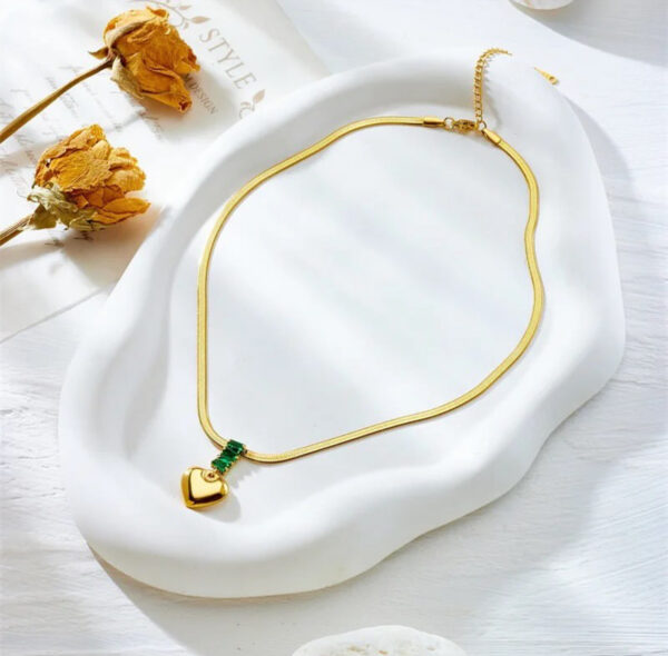 1157 Gold Plated Necklace - Image 7