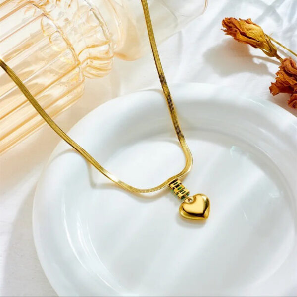 1157 Gold Plated Necklace - Image 8