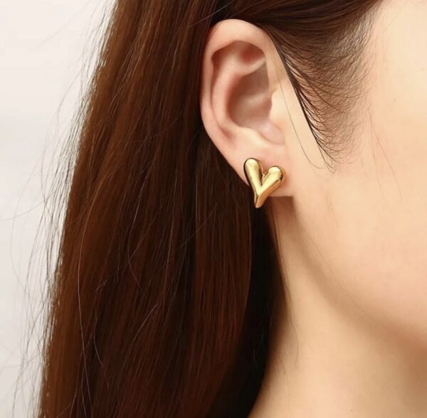 1169 Gold Plated Earrings - Image 3