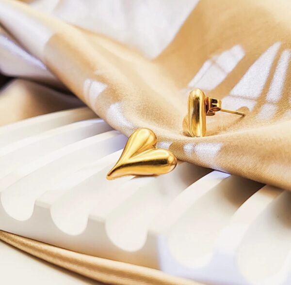 1169 Gold Plated Earrings - Image 4