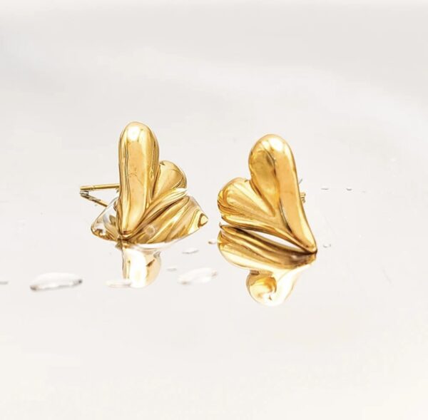 1169 Gold Plated Earrings - Image 5