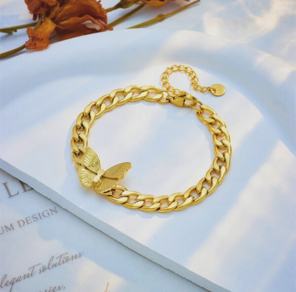 1173 Gold Plated Bracelet - Image 2