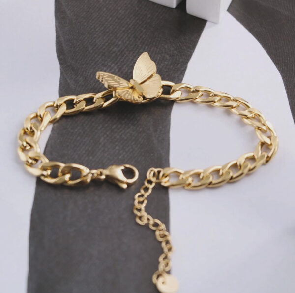 1173 Gold Plated Bracelet - Image 4