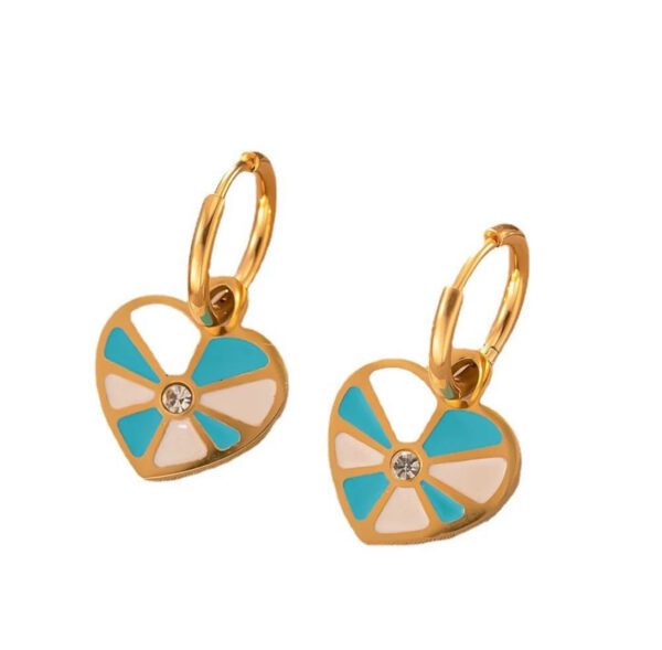1178 Gold Plated Earrings - Image 2