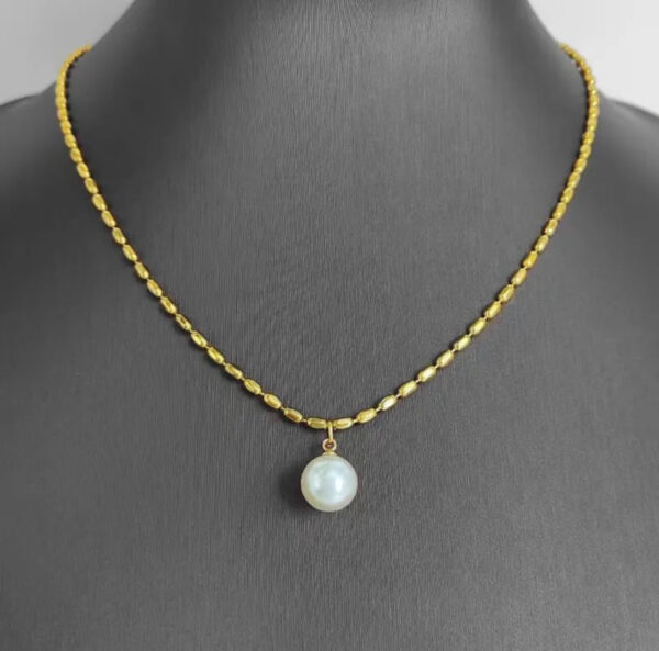 1181 Gold Plated Necklace - Image 4