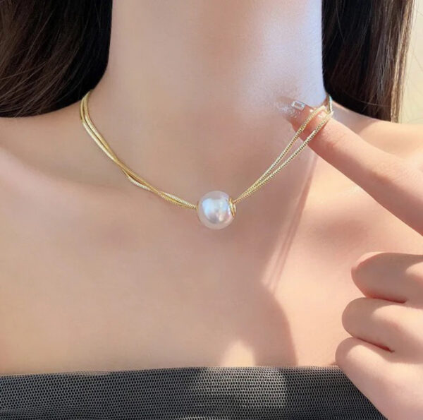 1182 Gold Plated Necklace - Image 6