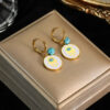 1183 Gold Plated Earrings