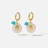 1183 Gold Plated Earrings