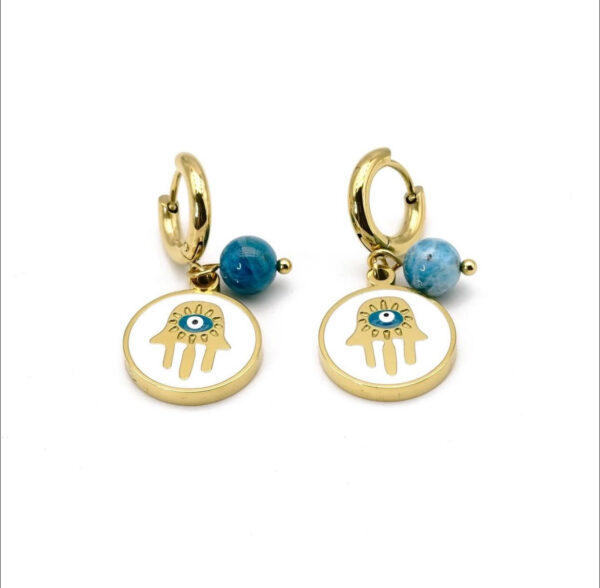 1183 Gold Plated Earrings - Image 4
