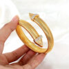 1176 Gold Plated Bangle