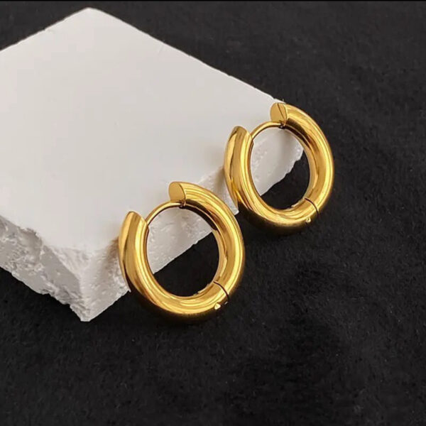 1175 Gold Plated Earrings - Image 3
