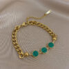 1185 Gold Plated Bracelet