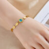 1186 Gold Plated Bracelet