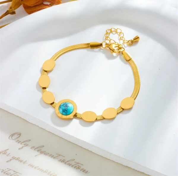 1186 Gold Plated Bracelet - Image 3