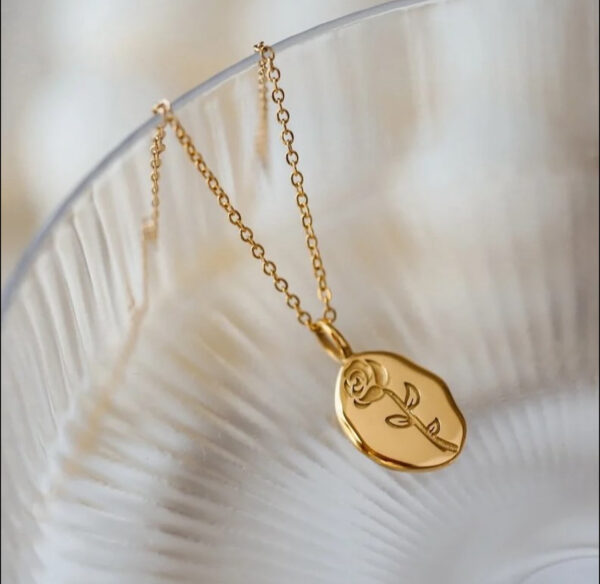 1187 Gold Plated Necklace - Image 4