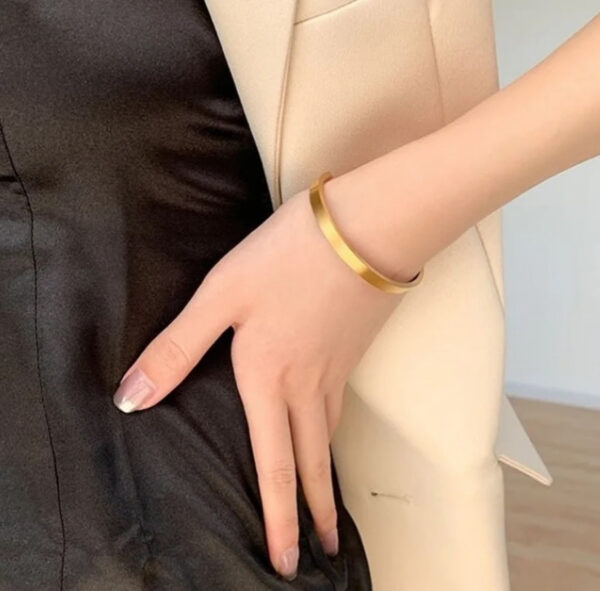 1191 Gold Plated Bangle - Image 2
