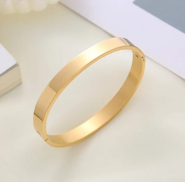 1191 Gold Plated Bangle - Image 3