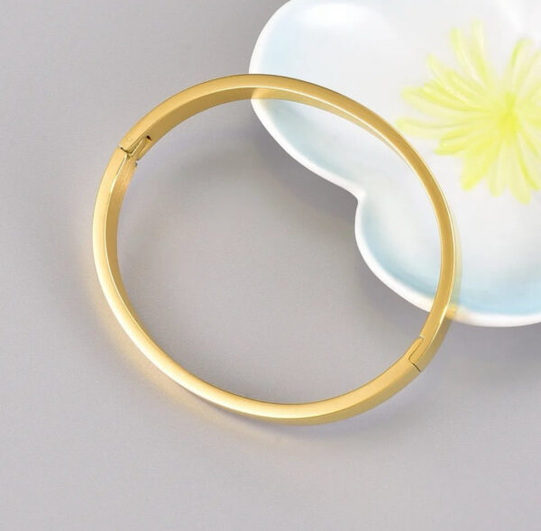 1191 Gold Plated Bangle - Image 4