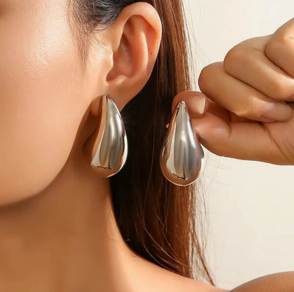 1196 Gold Plated Earrings - Image 4