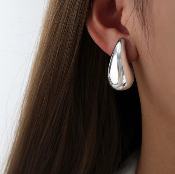 1196 Gold Plated Earrings - Image 7