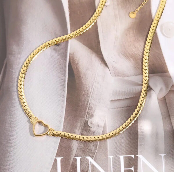 1198 Gold Plated Necklace - Image 7