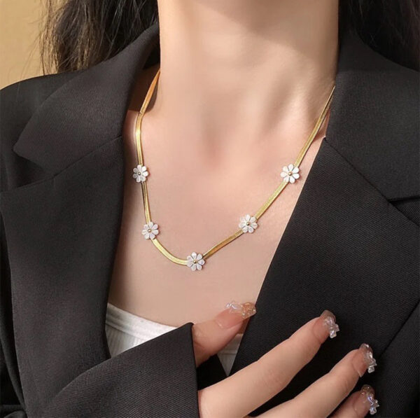 1203 Gold Plated Necklace - Image 4