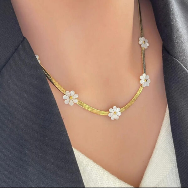 1203 Gold Plated Necklace - Image 6