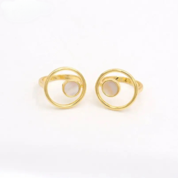 1204 Gold Plated Ring - Image 5
