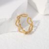 1222 Gold Plated Ring