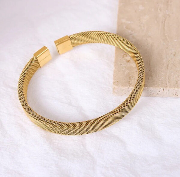1220 Gold Plated Bangle - Image 2
