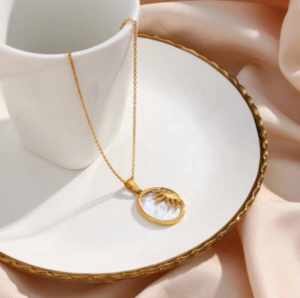 1232 Gold Plated Necklace - Image 4