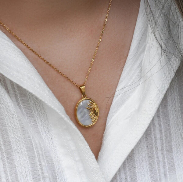 1232 Gold Plated Necklace - Image 5