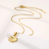 1233 Gold Plated Necklace