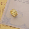 1223 Gold Plated Ring