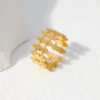 1223 Gold Plated Ring