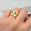 1225 Gold Plated Ring