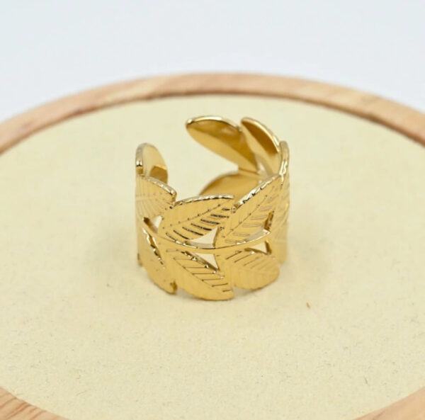 1225 Gold Plated Ring - Image 5