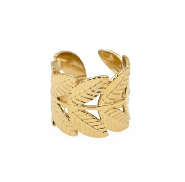 1225 Gold Plated Ring - Image 6