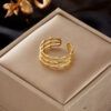 1226 Gold Plated Ring