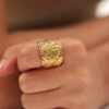1229 Gold Plated Ring